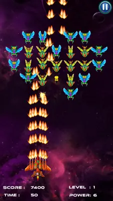 Galaxy Attack: Alien Shooting android App screenshot 5